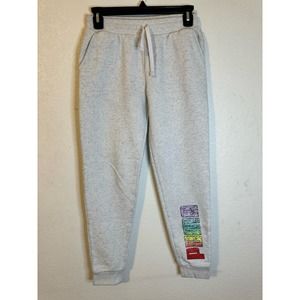 Puma Logo Girls Sweat Pants Size Large 14/16‎ Gray